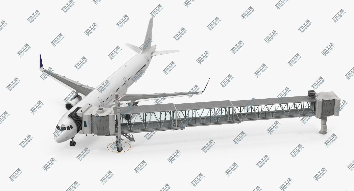 images/goods_img/20210313/Airport Jetway Passenger Bridge with Aircraft 3D model/3.jpg